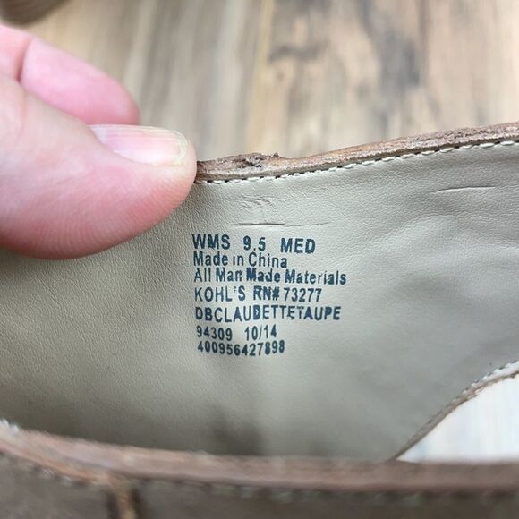 Dana Buchman Claudette sling back ankle bootie 9.5 - Picture 5 of 8